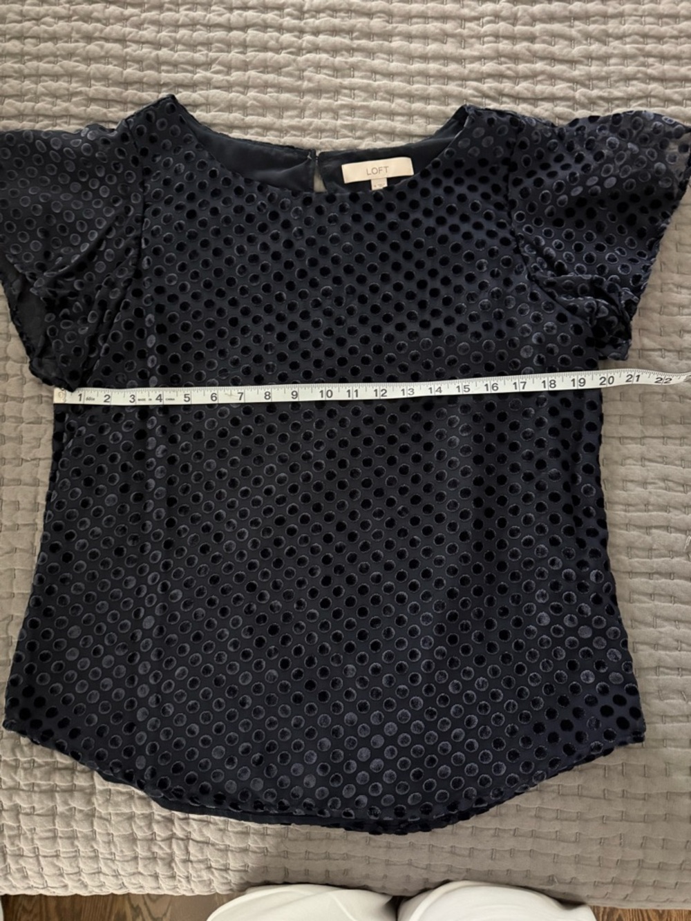Loft Navy Top - Picture 6 of 6